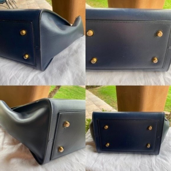 SOLD Celine Small Knot Tie Palmellato Leather Tote - Picture 12 of 16